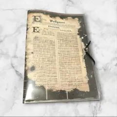 【B品】軟質蛇腹ファイルc/選べるポケットtype/鍵チャーム付き