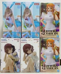 【人気アニメフィギュア ６個セット】まとめ売り!!!!!@