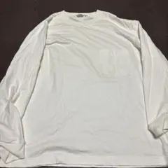 UNIQLO U ホワイト 長袖カットソー XL