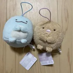 すみっコぐらし　ゴムひも付きマスコットPart4 とかげ　とんかつ　ぬいぐるみ