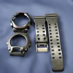 G-SHOCK用 ジャンクパーツ ベゼル2個と汎用ベルト