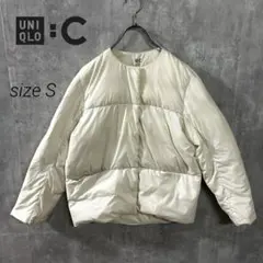 UNIQLO:Cライトダウンジャケットイギリスデザイナー洗練されたスタイルS