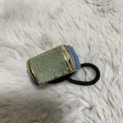 グリーン&ブルー ヘアゴム