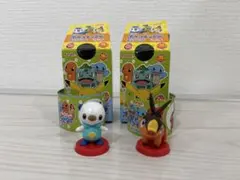 【新品未使用】チョコエッグ 旅立ちの3匹 ポケモン ミジュマル ポカブ 箱付き