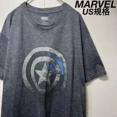 【US規格】希少 MARVEL Captain America Tシャツ グレー