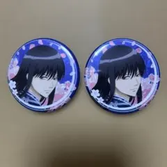 銀魂　マーブル缶バッジ　花日和　桂小太郎