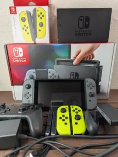Nintendo Switch 本体＋Joy-Conネオンイエロー（おまけ付き）
