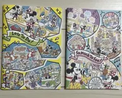 ミッキーとミニーのA5ノートセット　即購入⭕️