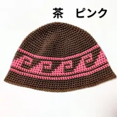 クラッシャーハット クロシェハット ビーニー 帽子 古着 グランジ 韓国 波