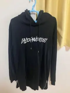 [ALEXANDROS] ドロスくんパーカー　Mサイズ　黒（おまけ付き） ドロス パーカー Mサイズ - メルカリ