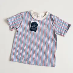 【最終値下げ】Cottoli ストライプ 半袖Tシャツ 80cm