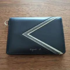 agnès b. ネイビー パスケース