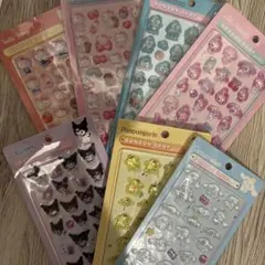 サンリオキャラクターシール 7パックセット ボンボンドロップシール