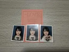 =LOVE イコラブ IDフォトステッカー 貴族衣装 佐々木舞香 コンプ