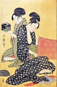 喜多川歌麿 浮世絵 美人画 松葉屋瀬川 - メルカリ