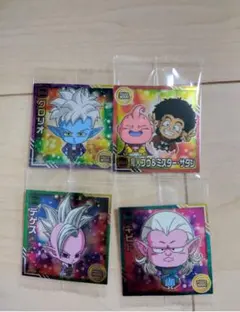 未開封！　ドラゴンボール超　超戦士　シールウエハース　4枚　まとめ売り