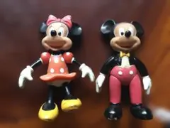 Disney ミッキーマウス ミニーマウス フィギュア 2体セットのサムネイル