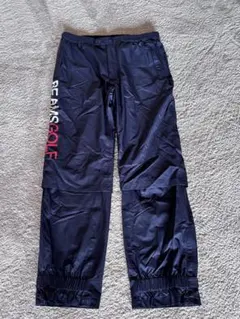 美品】BEAMSGOLF ビームスゴルフ レインウェア パンツ ネイビー L