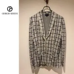 イタリア製 GIORGIO ARMANI ニット テーラード ジャケットのサムネイル
