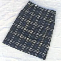 38　BURBERRY BLUE LABEL　ブルーラインのノバチェックスカート