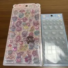 うるちゅるポップシール　サンリオ　キティ　マイメロ　キキララ　タイルシール