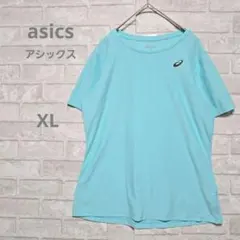 アシックス 半袖Tシャツ XL レディース 水色 ランニング トレーニングウェアのサムネイル