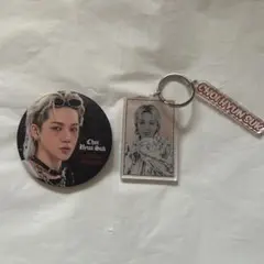 TREASURE PULSE ON ヒョンソク 缶バッジ キーホルダー