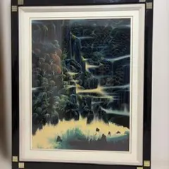 アイベンロール　オーシャンクリフ風景画 黒金フレーム　133cm×107cm 2026年最新】アイベンロールの人気アイテム - メルカリ