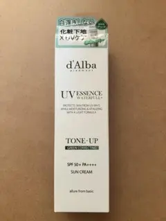 ダルバ エッセンスウォーターフル トーンアップサンクリーム グリーン 35ml