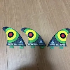 Komunity KP2.0 サーフボードフィン 3枚セット