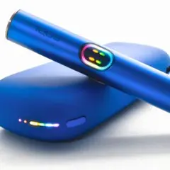 iQOS YAR シルバー/青 グラデーションデザイン 本体 - メルカリ