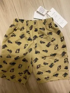新品　タグ付き　はたらくくるまトラクター柄 ハーフパンツ　しまむら