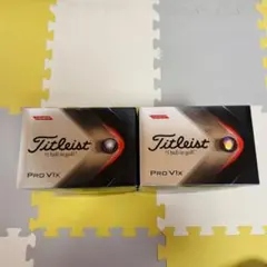 タイトリストプロV1 PROV1ゴルフボール25年 ダブルナンバー8ダース96個