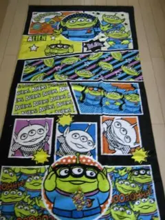 6.【新品】ディズニー トイストーリー大判バスタオル *エイリアン