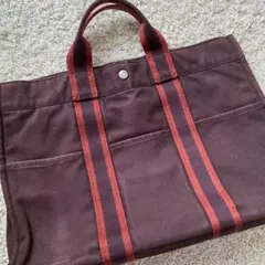 〈まゆあや様専用〉エルメス トートバッグ フールトゥ MM ボルドー