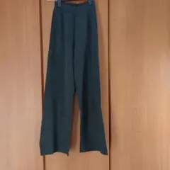 ユニクロ ウォッシャブルミラノリブニットパンツ XS