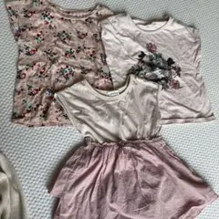 110 ブランシェス　ユニクロ　Tシャツ2枚　まとめ売り　半袖