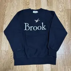 Brook スウェット ネイビー