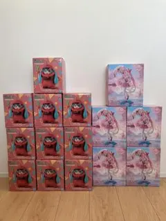 ガンダム45周年×初音ミク シャアザクぐるみ　AMP＋ 桜ドレス　15点セット