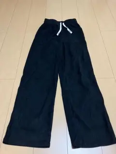 ブラック ワイドパンツ Sサイズ