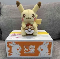 【新品未使用】30周年記念ぬいぐるみピカピカ！ピカチュウ　ピカピカ！ピカチュウ