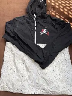 Jordan ナイロンジャケット L ブラック/ホワイト