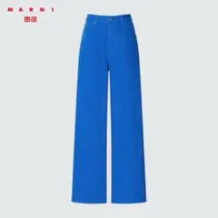 【新品タグ付】UNIQLO MARNIコラボ バギージーンズ