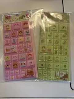 シール タイルシールセット お茶犬　2セット 正規品
