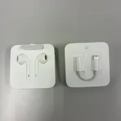 Apple EarPods Lightning変換アダプタ 本体有線　純正