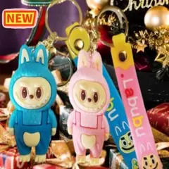 ラブブキーホルダー ペアセット☆ レア♥期間限定♥LABUBUバント付
