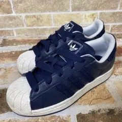 adidas SUPERSTARアディダススーパースターデニムネイビー22.5㎝