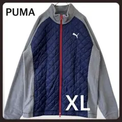 大きい✨プーマ ゴルフ フリース キルティング ジャケット ウェア 防寒 XL