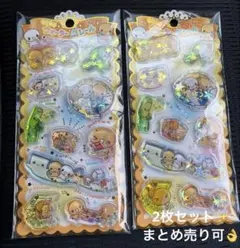 t*c様 なっとうちゃん　ウォーターシール　キラキラ　ウォーターインシール