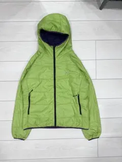 montbell モンベル リバーシブル ダウンパーカー ゲッコーグリーン M